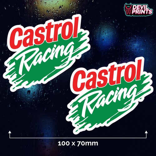 Castrol oil splash - x,