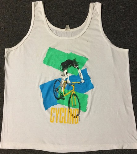 Vtg 80s cycling - 80s, faded