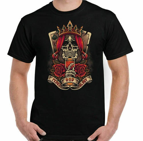 Skull shirt king mens biker - king,
