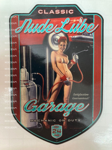 Vintage garage style stickers - garage,