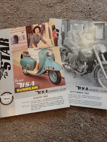 Vintage bsa the star - vintage,