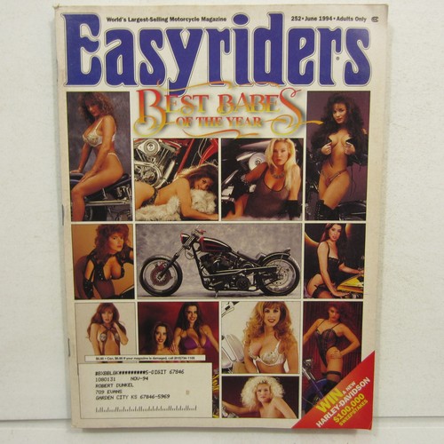 Easyriders magazine jun 1994 - magazine,