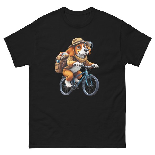 Biking beagle dog bike cycling - biking,