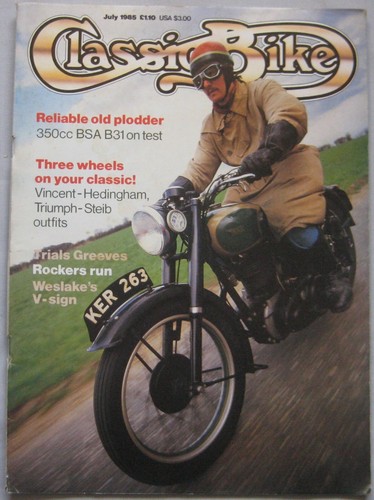 Classic bike magazine july - bike,