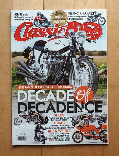 Classic bike magazine february - bike,