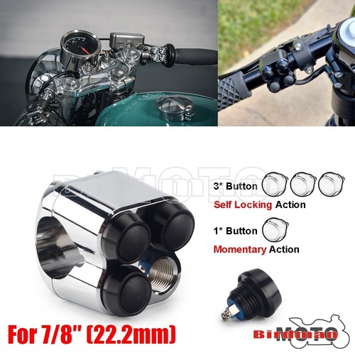 Button handlebar - 4-button, 7/8"(22mm)