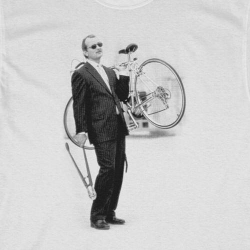 Bill murray bike shirt - -, wes
