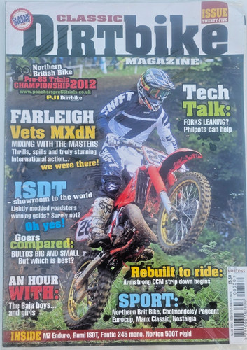 Classic dirt bike magazine - dirt,
