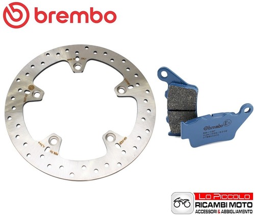 Rear brake disc - rear, brembo