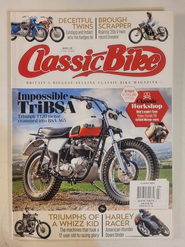 Classic bike motorcycle - bike, (uk)