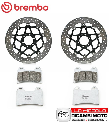 Front brake discs pads sr - brake, +