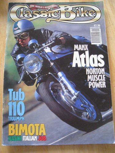 Classic bike magazine sep 1995 - classic,