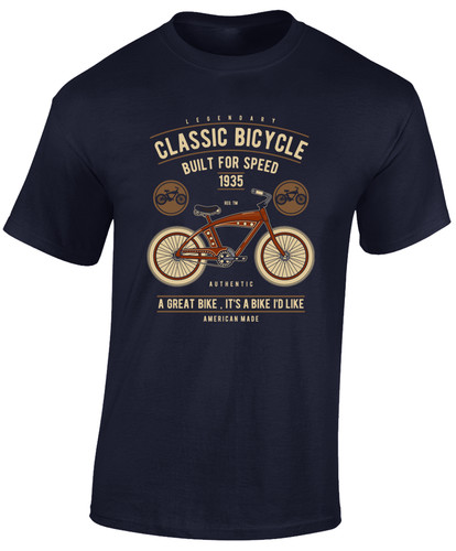 Classic bicycle mens shirt - mens,