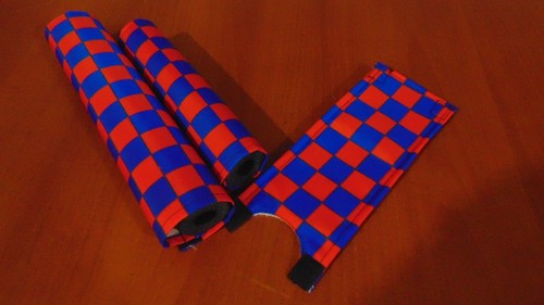 Classic bikes bmx - pad, set