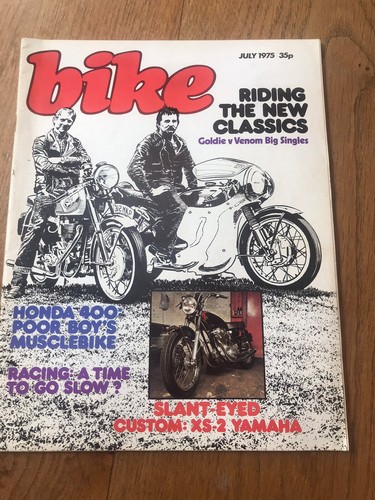 Vintage 1975 bike magazine - 1975,