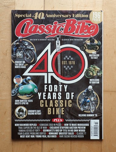 Classic bike magazine october - magazine,
