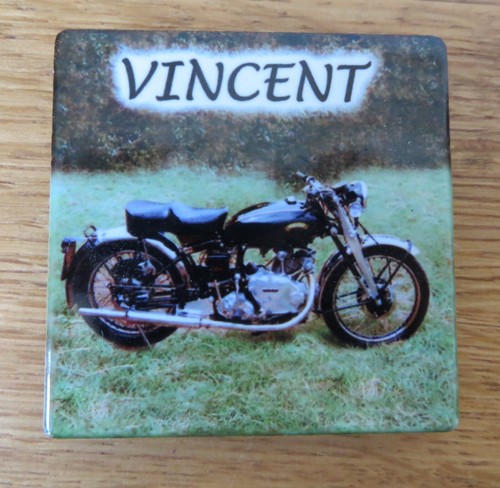 Vincent ceramic fridge magnet - vincent,