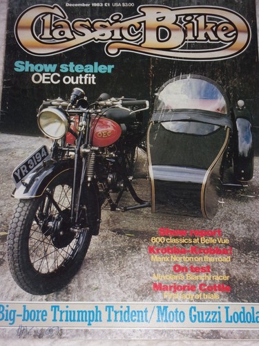 Classic bike moto guzzi - 12/83, moto-guzzi