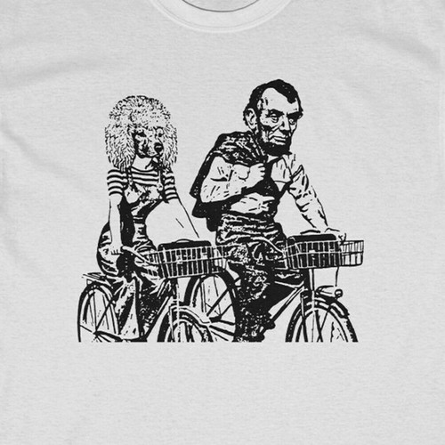 Abe lincoln poodle bike - abe,