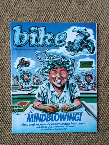 Bike magazine february 1982 - bike,
