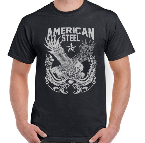 American steel mens biker - american,